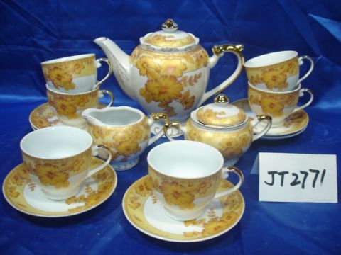 17Pcs Tea Set